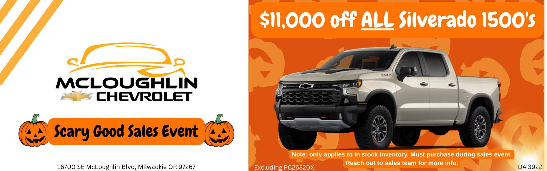 Silverado Sale!